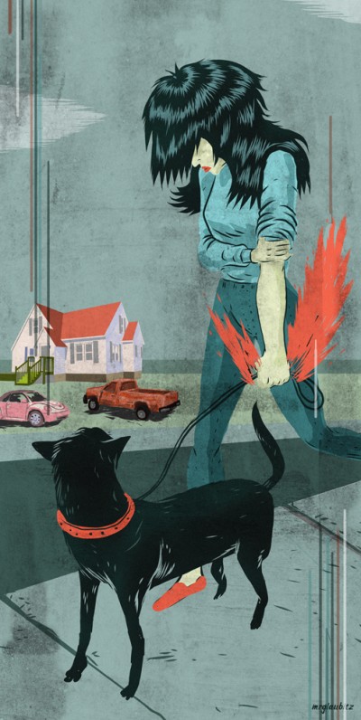 'Anger House' by Charles Glaubitz - Illustration from United States